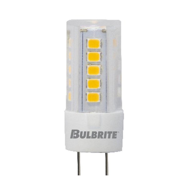Bulbrite 40-Watt Equivalent Dimmable Clear T4 Wedge G4 LED Light Bulb, 2700K, 2PK 862141
